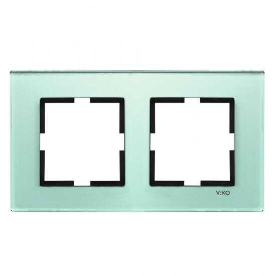 Artline Novella Cam Düz Açık Yeşil İkili Çerçeve