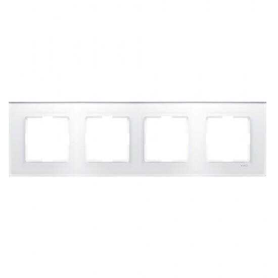 Artline Novella Cam Düz Beyaz Dörtlü Çerçeve