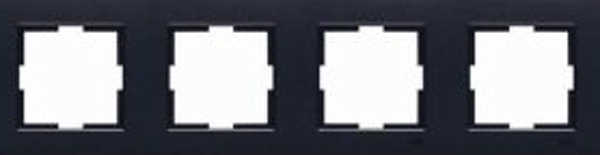 Artline Novella Eloxal Siyah Dörtlü Çerçeve