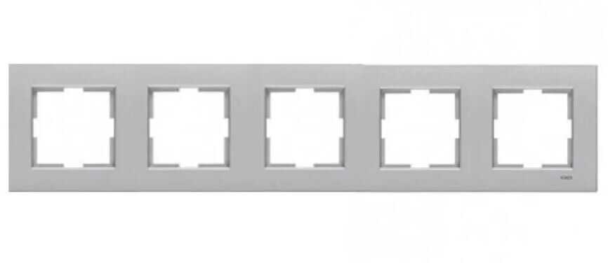 Viko Novella Gümüş Beşli Çerçeve