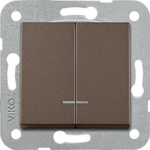 Artline Novella/Trenda Antrasit Işık Komütatör Düğme (Mekanizma Hariç)