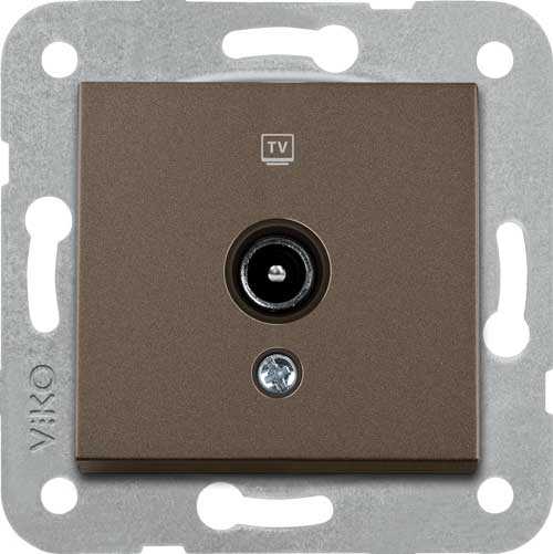 Artline Novella/Trenda Antrasit Tv Priz Kapak (Mekanizma Hariç)