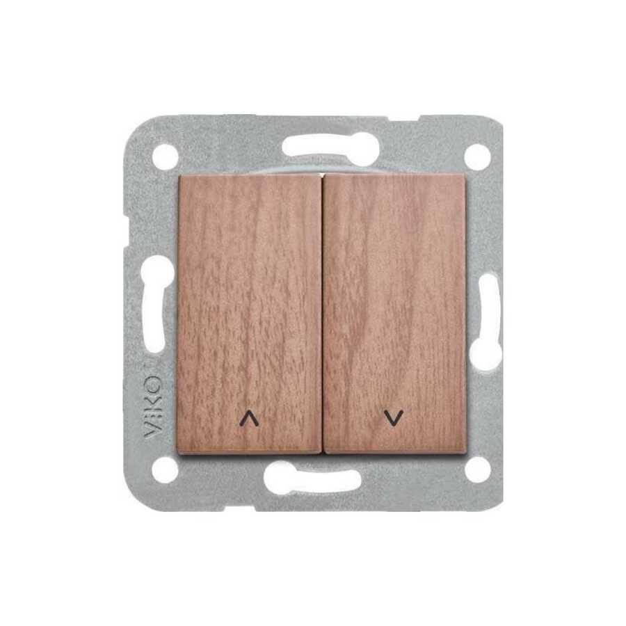 Artline Novella/Trenda Ceviz Jaluzi Kumanda Düğme (Mekanizma Hariç)