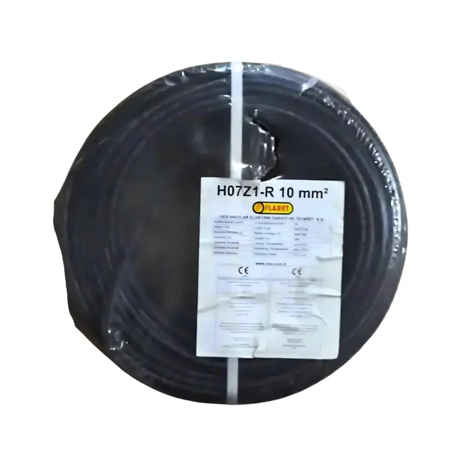 Hes Nya Kablo 10 Mm Siyah (H07z1-R) Halojen Free