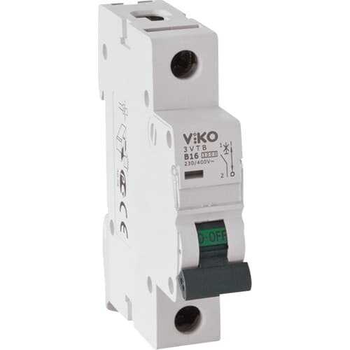 Viko - 3VTB-1C50 1x50A 3kA C Tipi Otomatik Sigorta