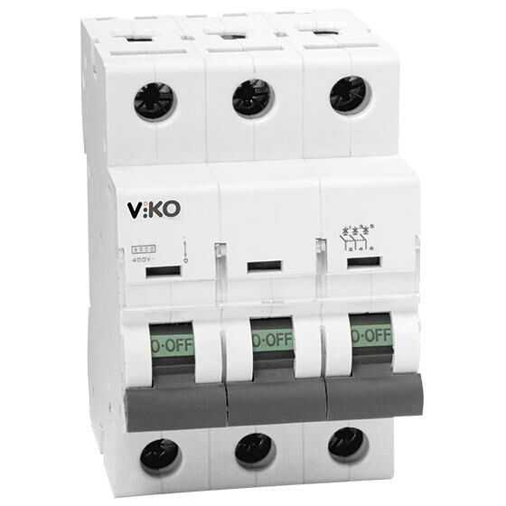 Viko - 4VTB-3C20 3x20A 4,5kA C Tipi Otomatik Sigorta