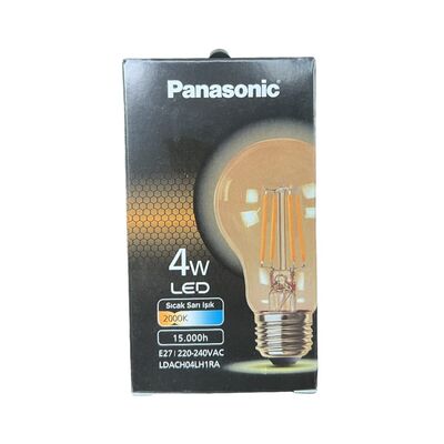Panasonic 4W Led Rustik Lamba (2000K)