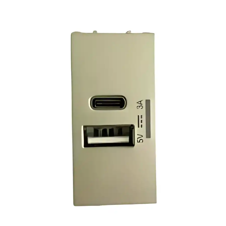 Thea Panosonic Modüler Dore USB Type A+C 5V 3A Mekanizma