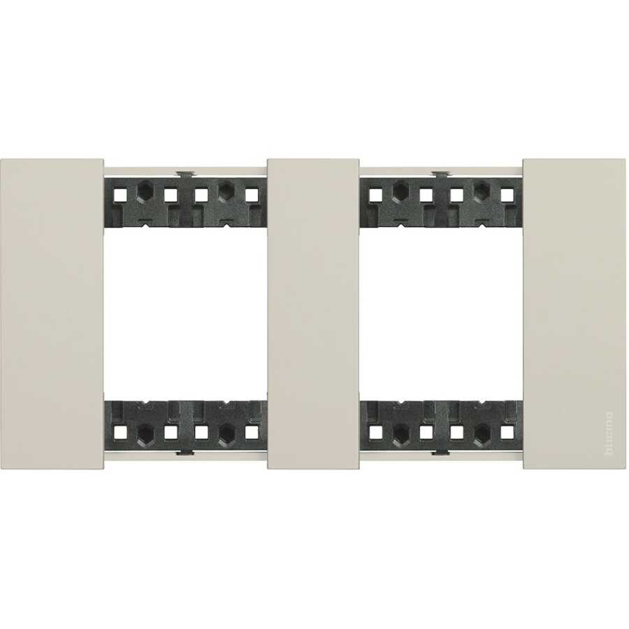 Bticino Polimer Plastik Çerçeve 2x2M Kum Beji