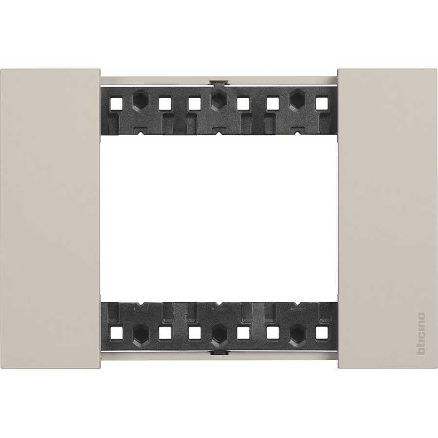 Bticino Polimer Plastik Çerçeve 3M Kum Beji