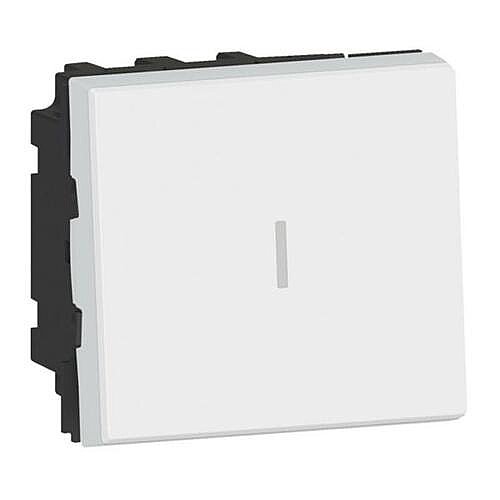 Legrand 077021L Armada Vavien Anahtar, 2 Modül 10AX Beyaz