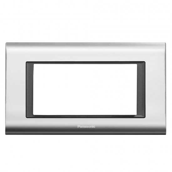 Viko Panasonic Thea Sistema Chrome + Füme 4M Çerçeve