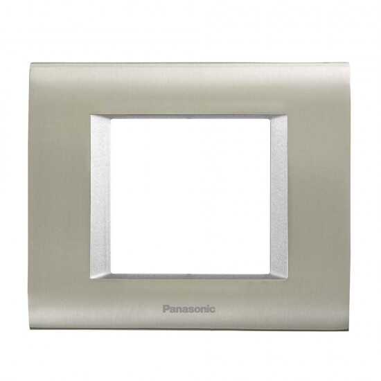 Thea/Panasonic Sistema Inox Matt+Metalik Beyaz 2M Çerçeve