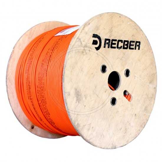 Reçber 506076 SL400 U23 LSZH Cat 6 U/UTP 4x2x23AWG Halogen Free