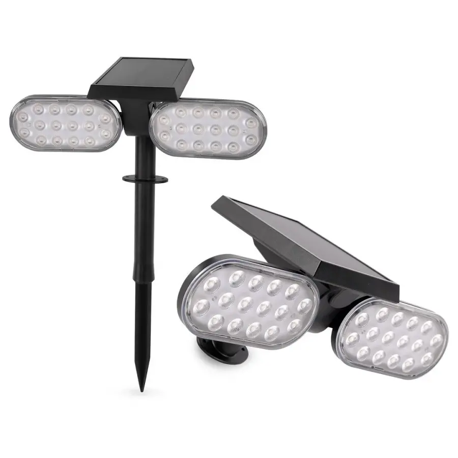 ACK AG60-02801 10W/h Solar Led Çim Armatürü Kazıklı 3000K Günışığı İkili