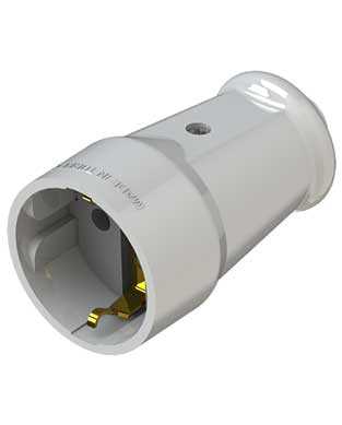 Nead Topraklı Dişi Fiş (Beyaz) Nead 1008