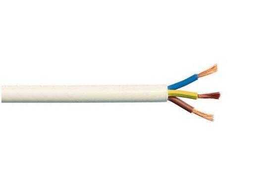 Hes 3x2,5 mm² TTR Kablo Beyaz H05VV-F MK.