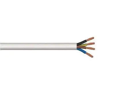 Ünal 4x1,5 mm² TTR Kablo Beyaz H05VV-F