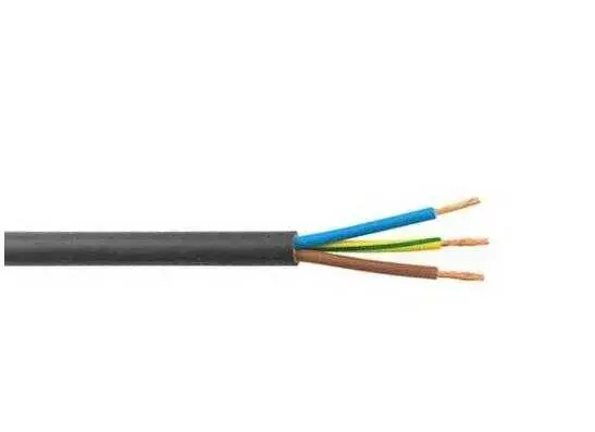 Hes 3x6 mm² TTR Kablo Siyah H07VV-F