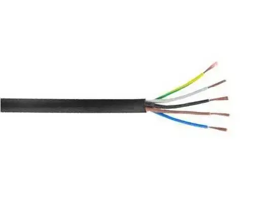 Ünal 5x16 mm² TTR Kablo Siyah H07VV-F MK.