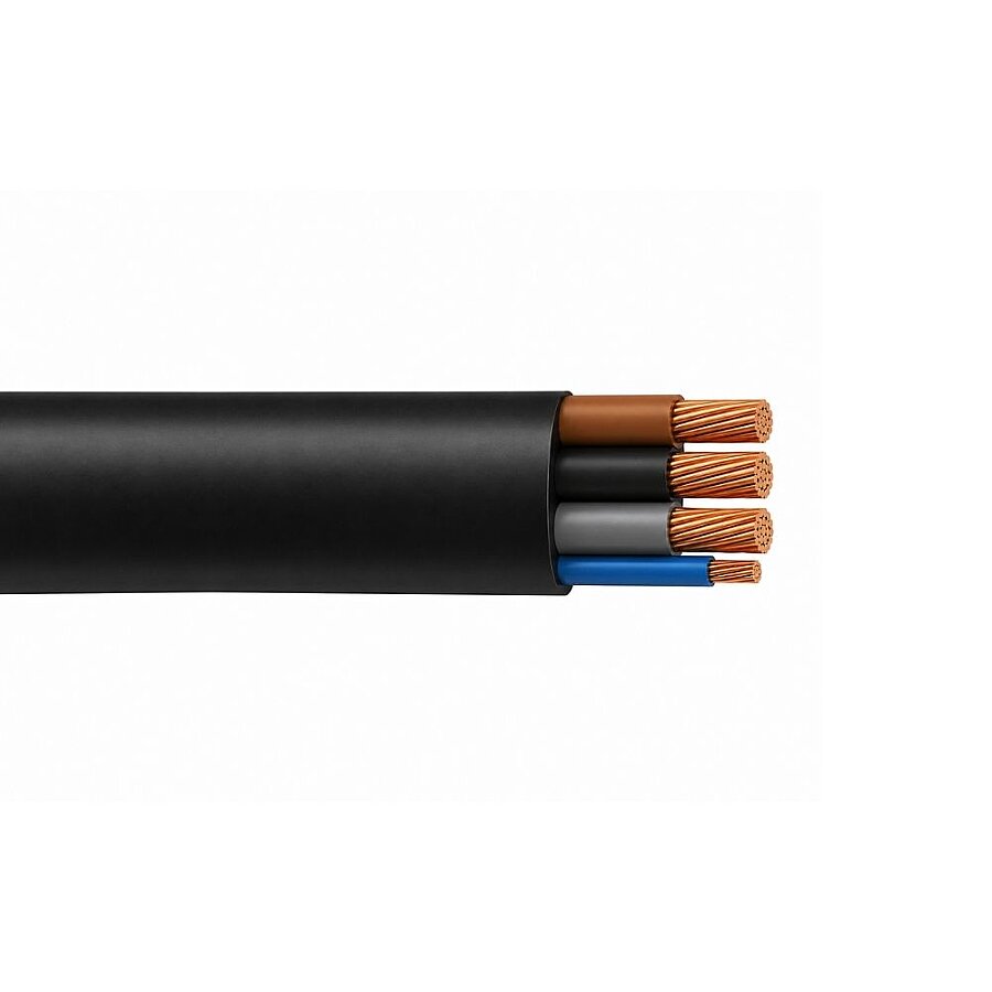 Ünal Kablo TTR (YVV-K) 3x120+70 mm²  Enerji Kablosu