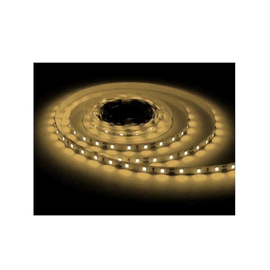 ACK AS01-00301 10W 12V 4000K Sıcak Beyaz Üç Çipli 60 LED Silikonsuz Şerit LED