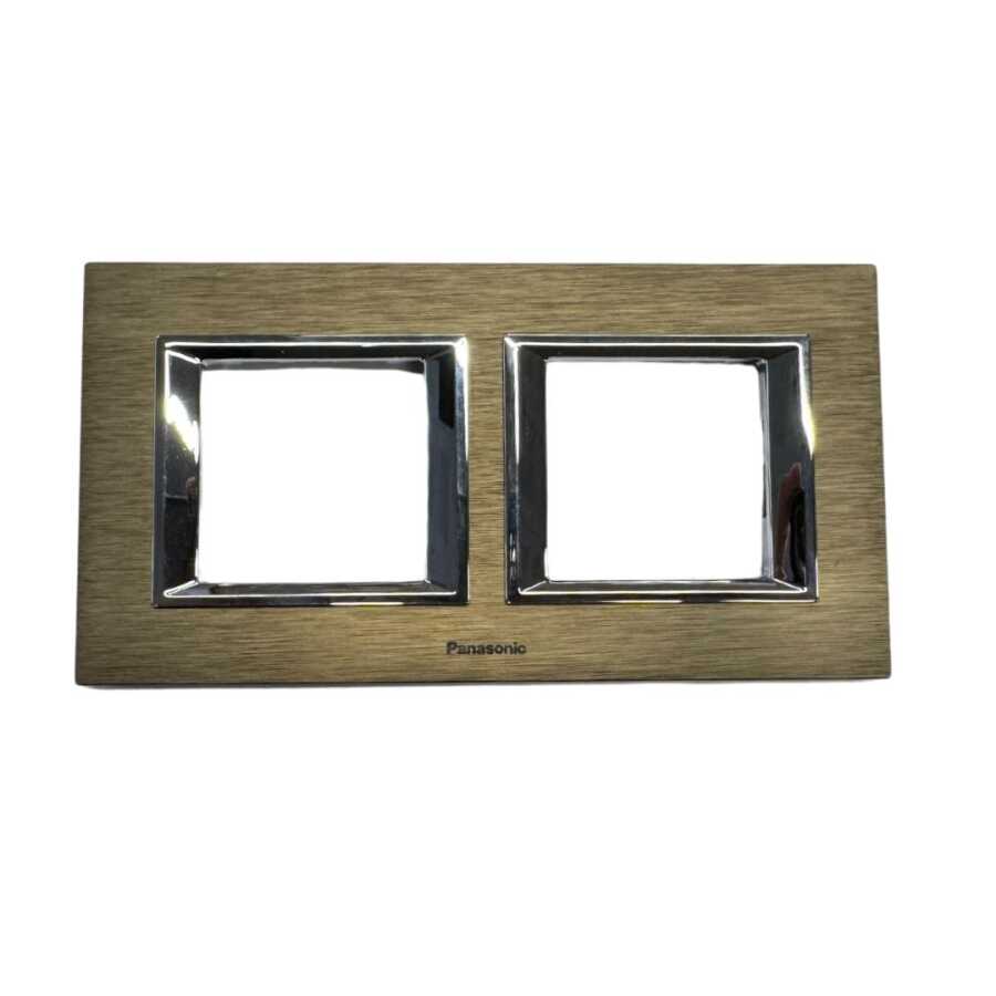 Viko Panasonic Thea Ultima Eloxal Bronz 2x2 Çerçeve