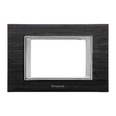 Viko Panasonic Thea Ultima Eloxal Siyah 3M Çerçeve