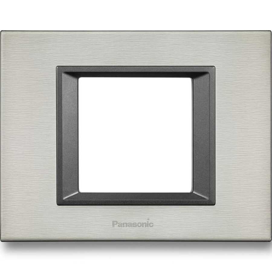 Viko Panasonic Thea Ultima Metalik Inox 2M Çerçeve