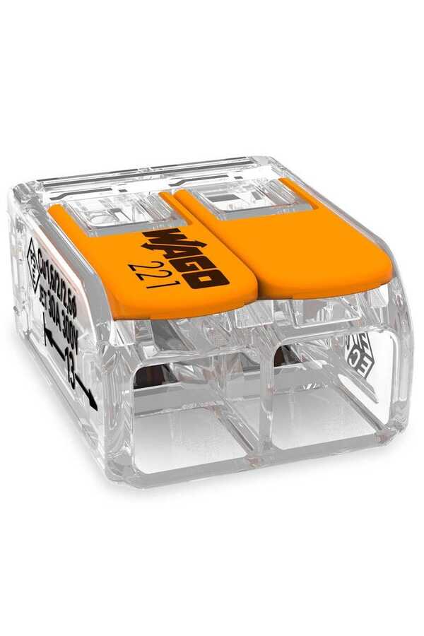 Wago 221-612 2x6 mm2 Buat ve Çok Amaçlı Klemens