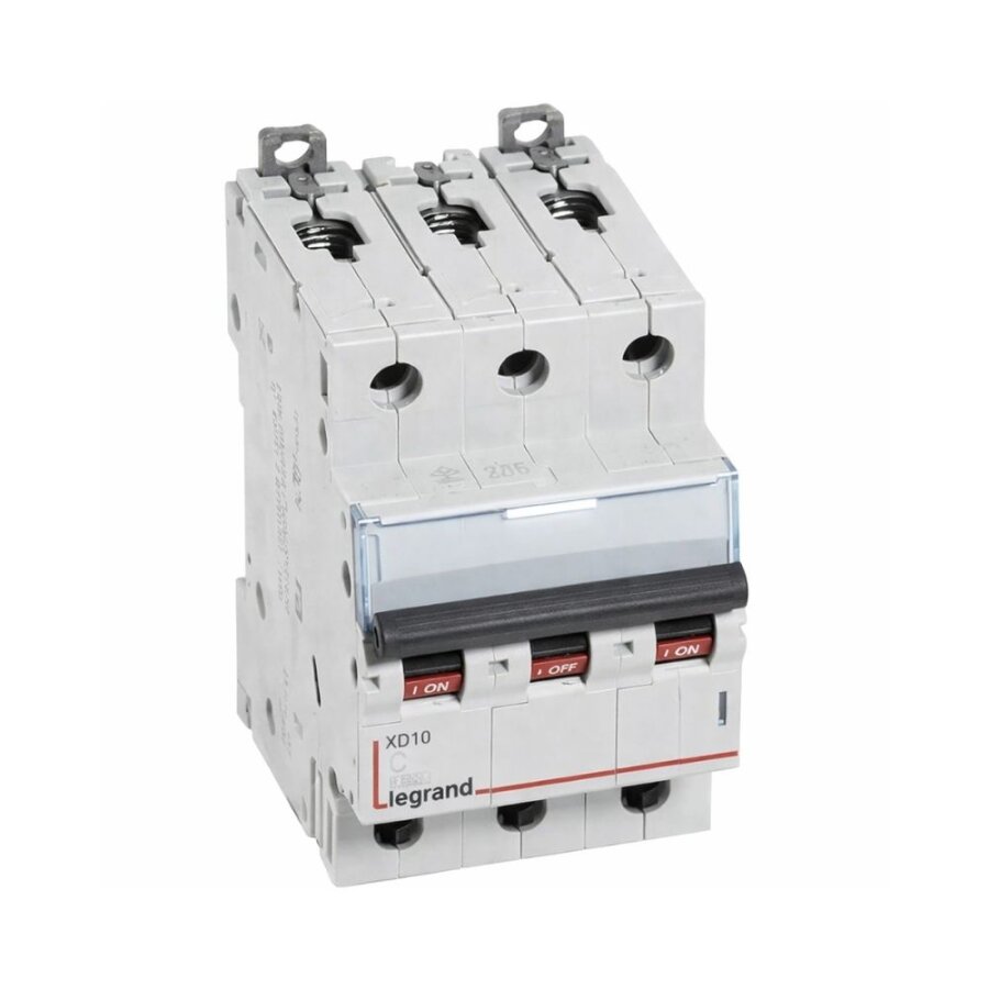 Legrand - 433946 3x25 Amper 10kA C Tipi XD10 Otomatik Sigorta