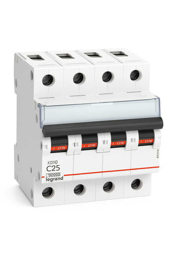 Legrand - 433947 3x32 Amper 10kA C Tipi XD10 Otomatik Sigorta