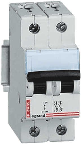 Legrand - 433679 2x20 Amper 6kA C Tipi Xg6 Otomatik Sigorta