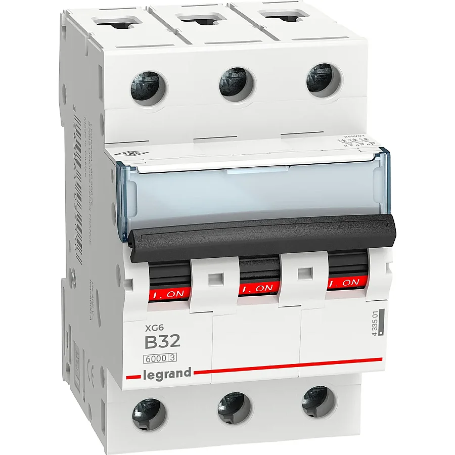 Legrand 433501 XG6 3P B32 6kA Otomatik Sigorta