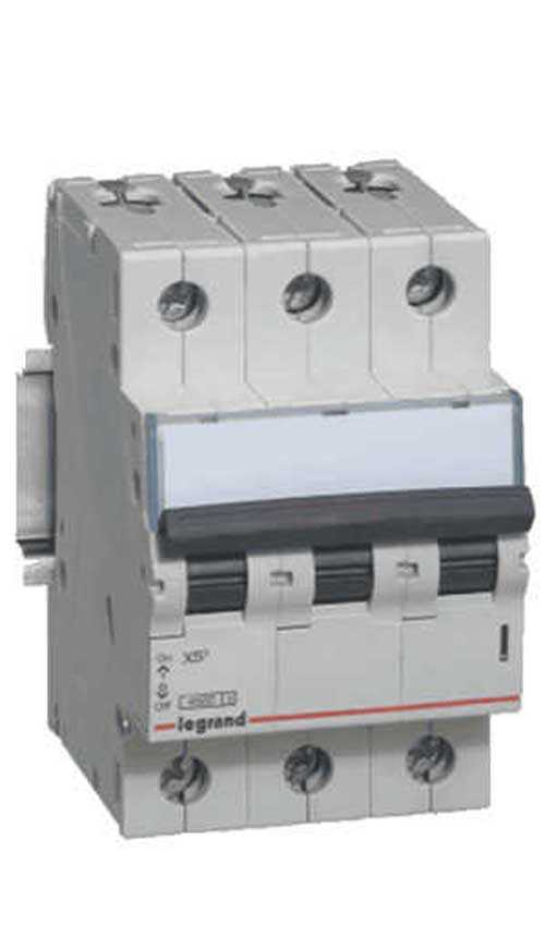 Legrand - 403346 3x40 Amper 4,5kA C Tipi Xs3 Otomatik Sigorta