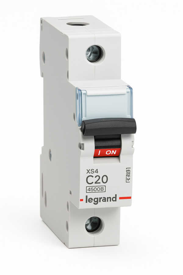 Legrand - 433330 1x20 Amper 4,5kA C Tipi XS4 Otomatik Sigorta